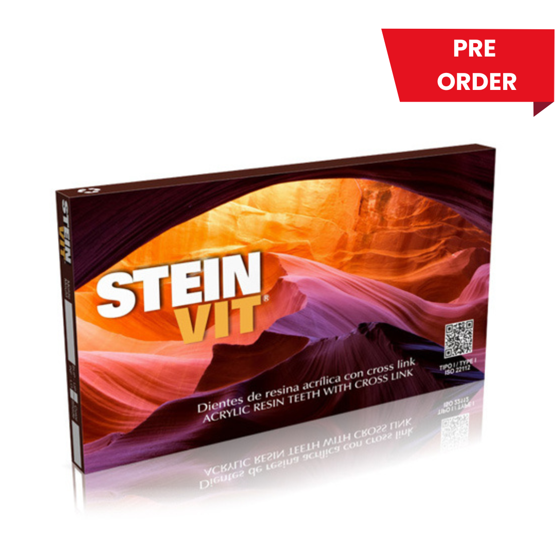 Denti Acrilici SteinVit® Anteriori Superiori - Set da 10 file